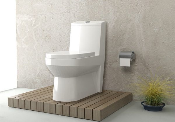 توالت فرنگی چینی گلسار مدل وینر